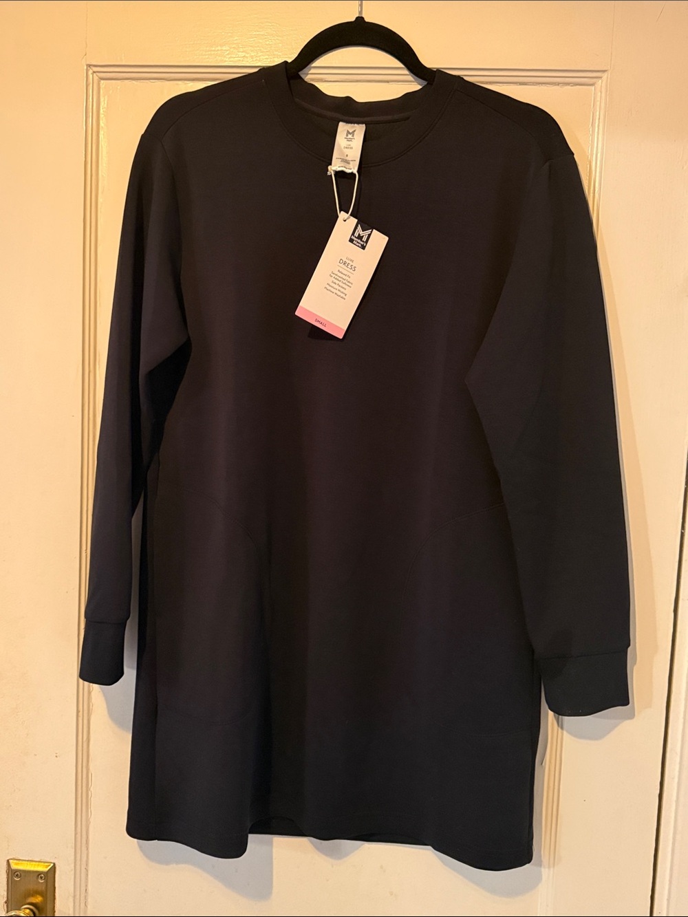 Member’s Mark Womens Sandwashed Long Sleeve Dress